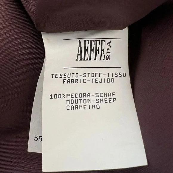 Alberta Ferretti Flared straight leg Leather Pants High waisted Retro Vintage 8 - Picture 6 of 8